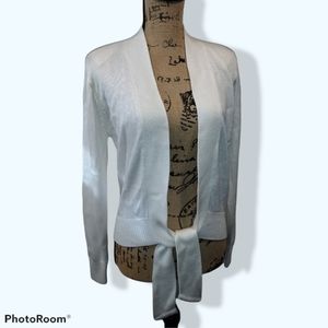 Fia Italia small cardigan jacket shrug sweater tie